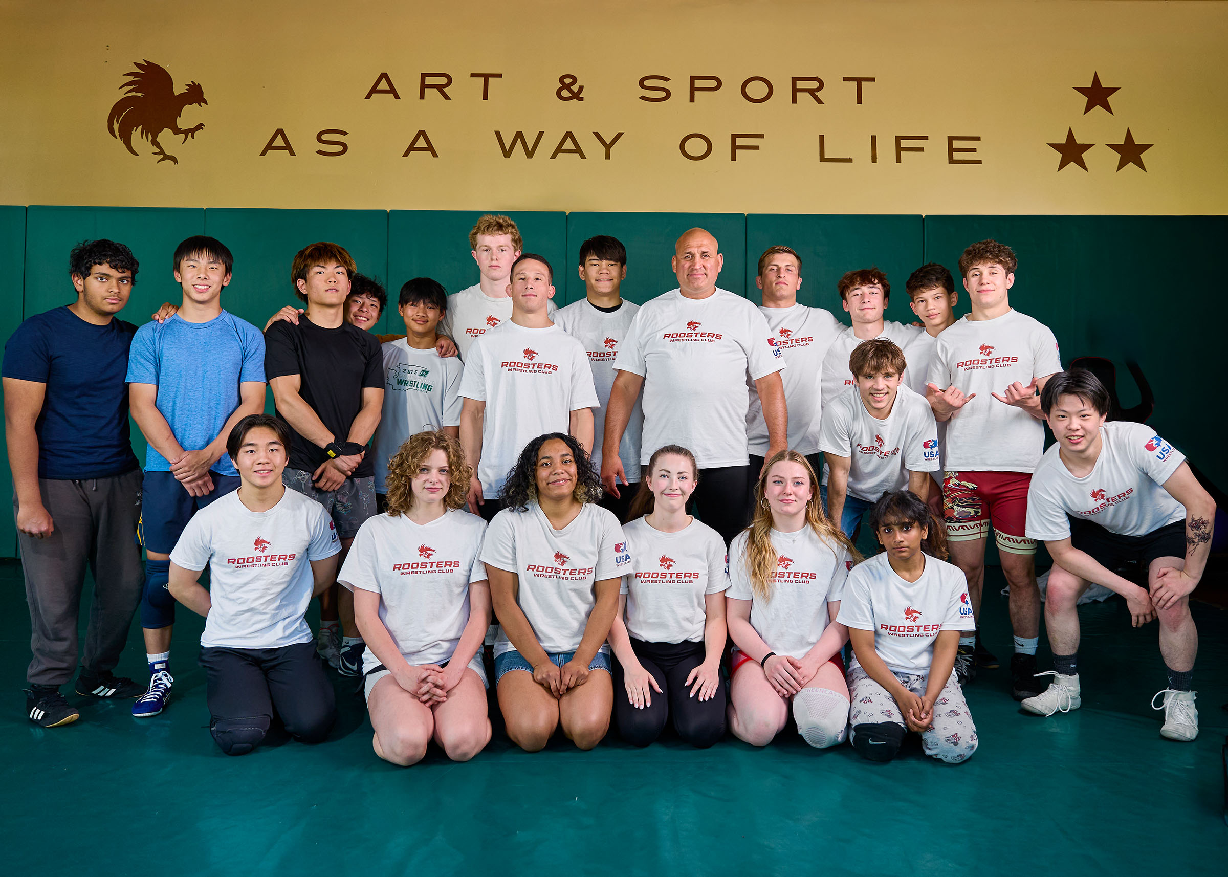 Rooster Wrestling Club — Full Team Portrait